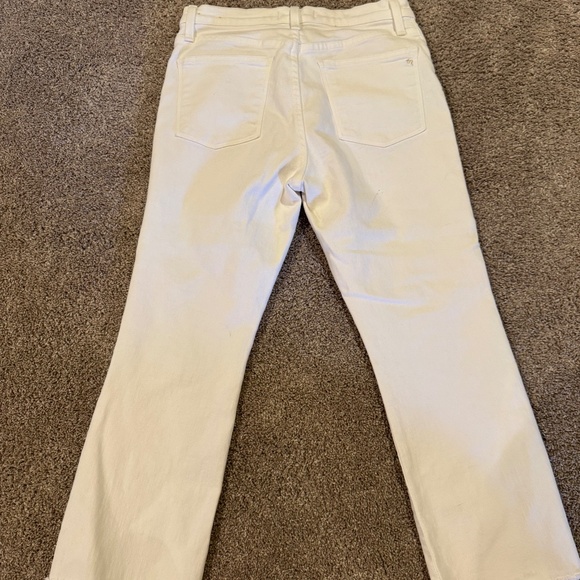 Madewell White Cali Demi Boot cut jeans size 27p - Picture 3 of 6